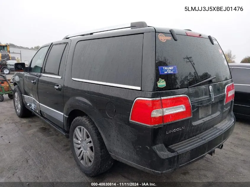 2011 Lincoln Navigator L VIN: 5LMJJ3J5XBEJ01476 Lot: 40830814