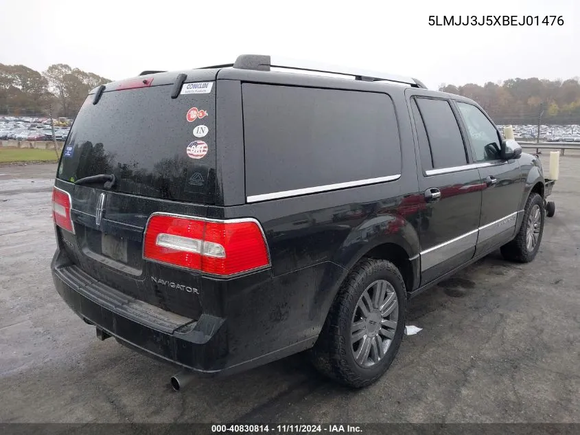 2011 Lincoln Navigator L VIN: 5LMJJ3J5XBEJ01476 Lot: 40830814