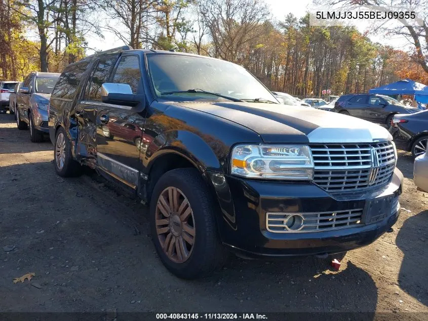 2011 Lincoln Navigator L VIN: 5LMJJ3J55BEJ09355 Lot: 40843145