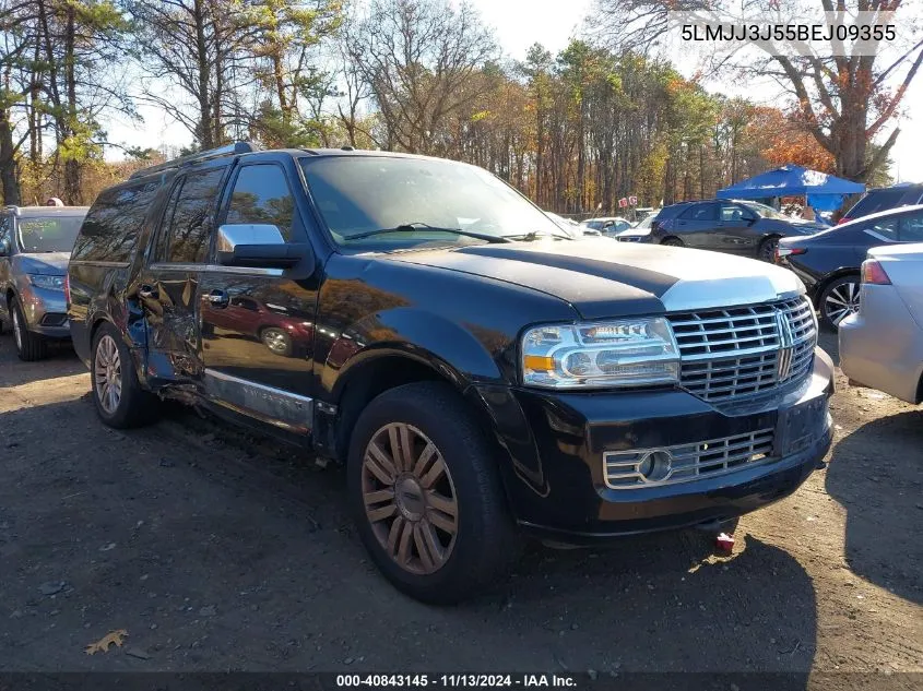 2011 Lincoln Navigator L VIN: 5LMJJ3J55BEJ09355 Lot: 40843145