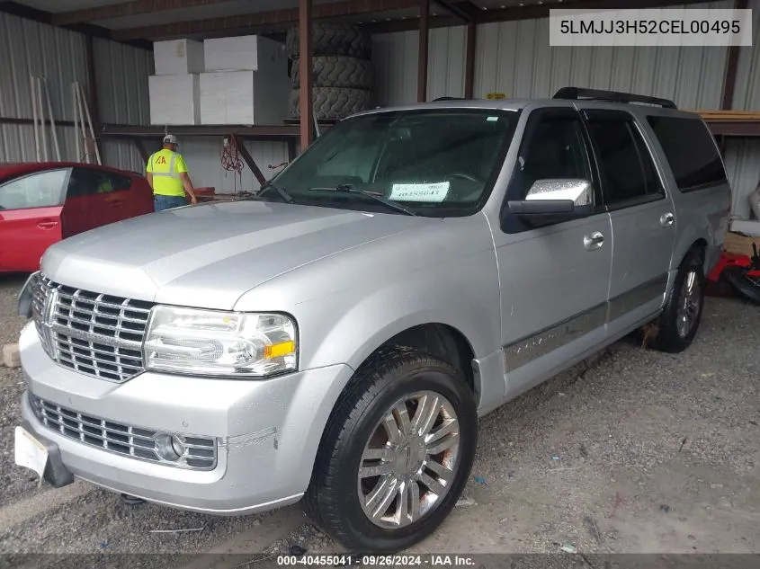 2012 Lincoln Navigator L VIN: 5LMJJ3H52CEL00495 Lot: 40455041