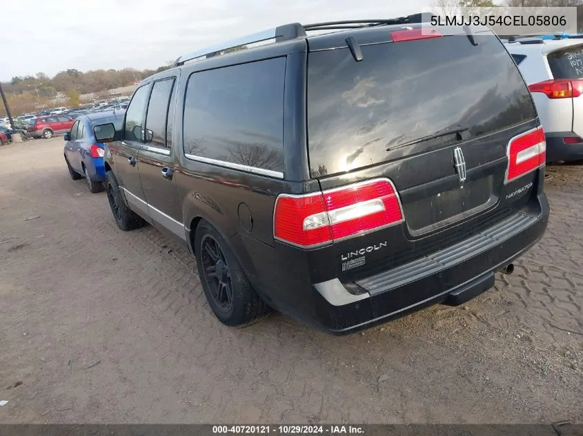 5LMJJ3J54CEL05806 2012 Lincoln Navigator L