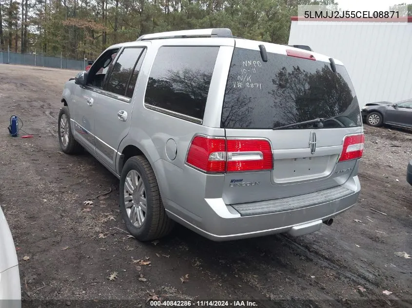 2012 Lincoln Navigator VIN: 5LMJJ2J55CEL08871 Lot: 40842286