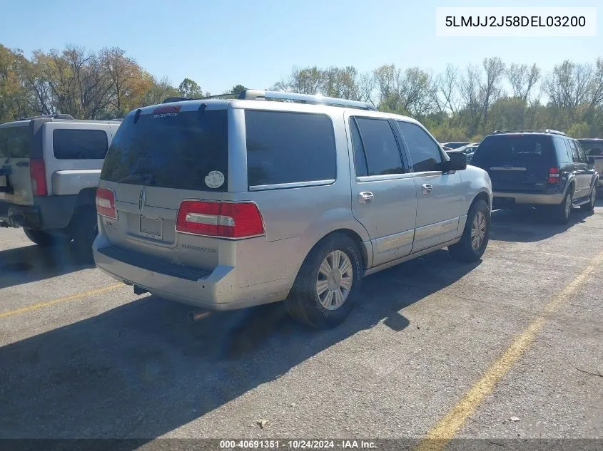 2013 Lincoln Navigator VIN: 5LMJJ2J58DEL03200 Lot: 40691351