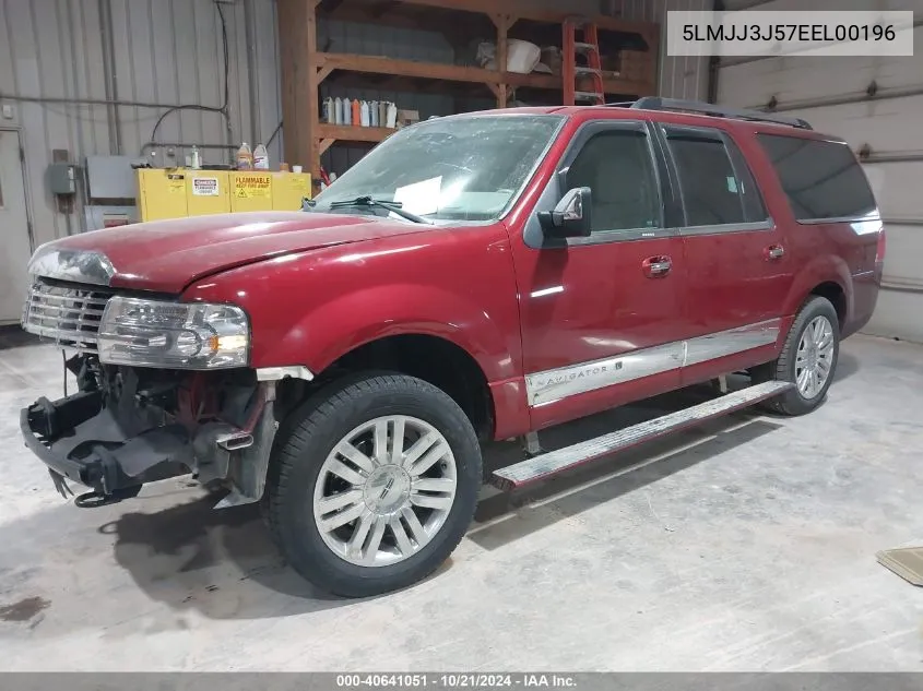 2014 Lincoln Navigator L L VIN: 5LMJJ3J57EEL00196 Lot: 40641051