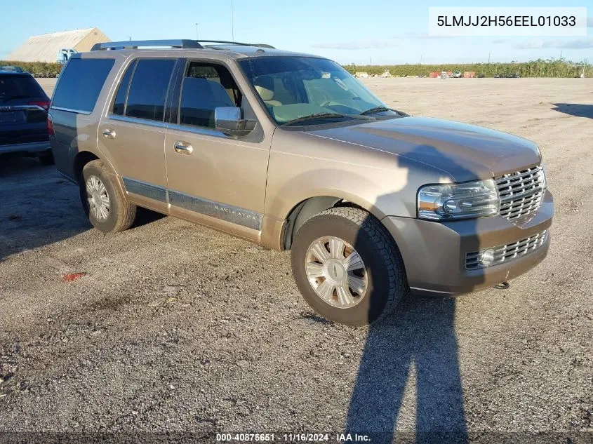 2014 Lincoln Navigator VIN: 5LMJJ2H56EEL01033 Lot: 40875651