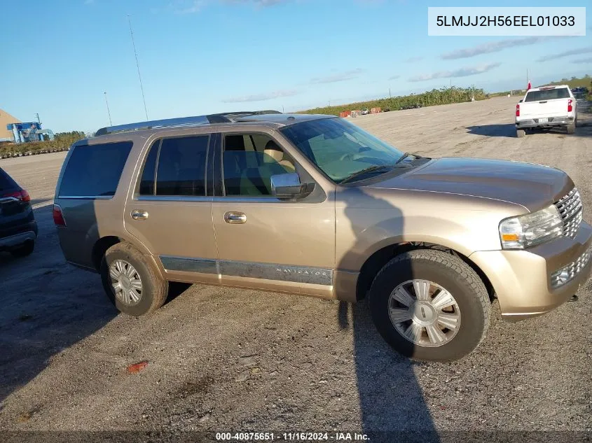 2014 Lincoln Navigator VIN: 5LMJJ2H56EEL01033 Lot: 40875651