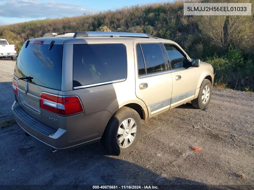 2014 Lincoln Navigator VIN: 5LMJJ2H56EEL01033 Lot: 40875651