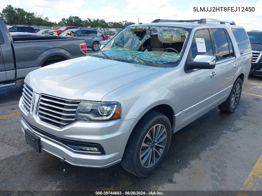 2015 Lincoln Navigator VIN: 5LMJJ2HT8FEJ12450 Lot: 39744683