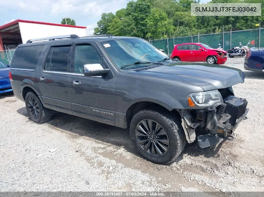 2015 Lincoln Navigator L VIN: 5LMJJ3JT3FEJ03042 Lot: 39793457