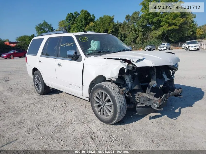 2015 Lincoln Navigator VIN: 5LMJJ2JT9FEJ01712 Lot: 40196825