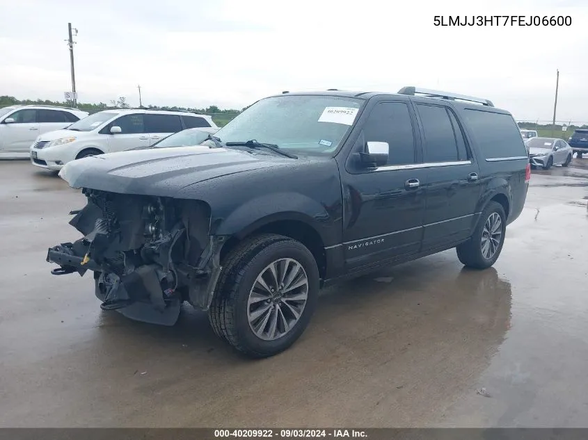 2015 Lincoln Navigator L VIN: 5LMJJ3HT7FEJ06600 Lot: 40209922