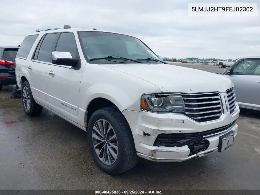 2015 Lincoln Navigator VIN: 5LMJJ2HT9FEJ02302 Lot: 40425835