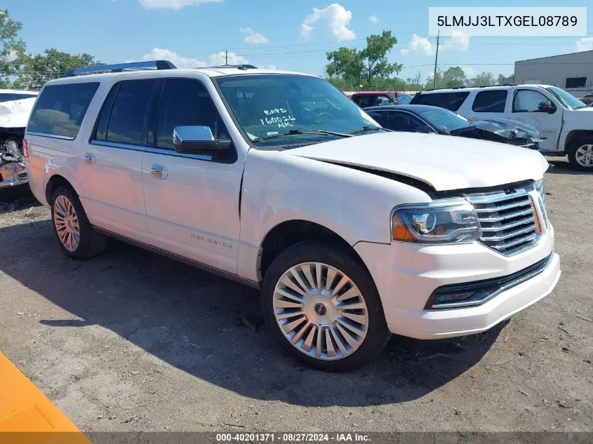 5LMJJ3LTXGEL08789 2016 Lincoln Navigator L Reserve