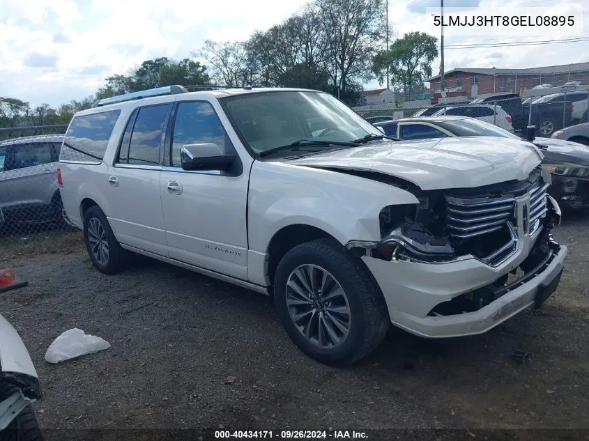 2016 Lincoln Navigator L Select VIN: 5LMJJ3HT8GEL08895 Lot: 40434171