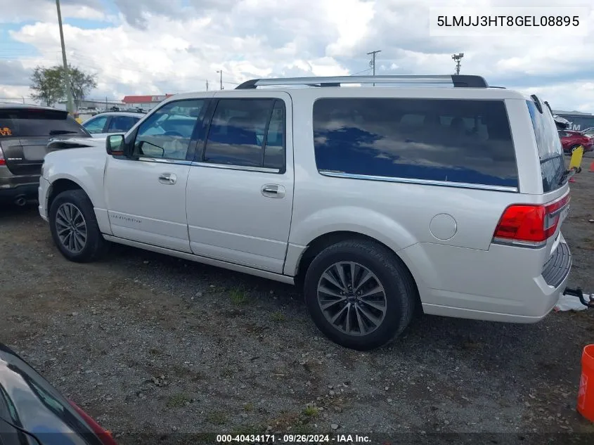 2016 Lincoln Navigator L Select VIN: 5LMJJ3HT8GEL08895 Lot: 40434171