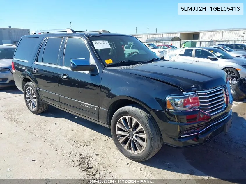 2016 Lincoln Navigator Select VIN: 5LMJJ2HT1GEL05413 Lot: 40820284