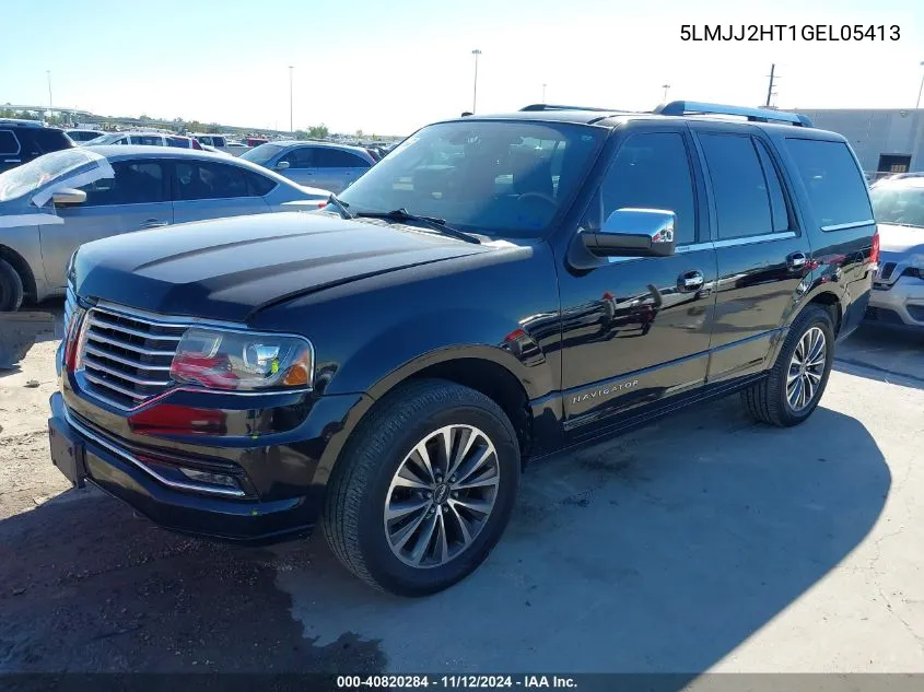 2016 Lincoln Navigator Select VIN: 5LMJJ2HT1GEL05413 Lot: 40820284