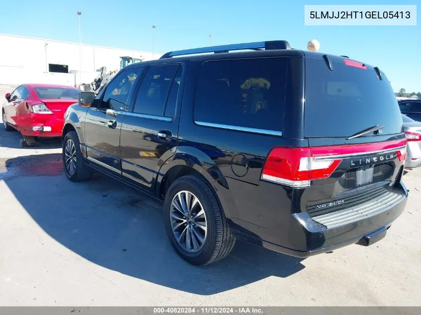 2016 Lincoln Navigator Select VIN: 5LMJJ2HT1GEL05413 Lot: 40820284