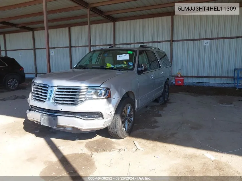 2017 Lincoln Navigator L/Select VIN: 5LMJJ3HT4HEL11309 Lot: 40436252