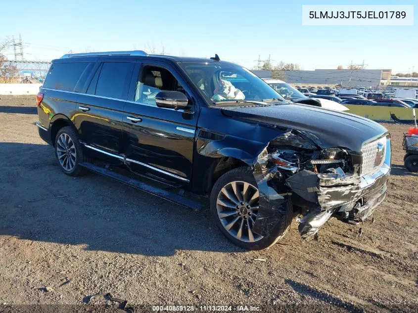 2018 Lincoln Navigator L Select VIN: 5LMJJ3JT5JEL01789 Lot: 40859128