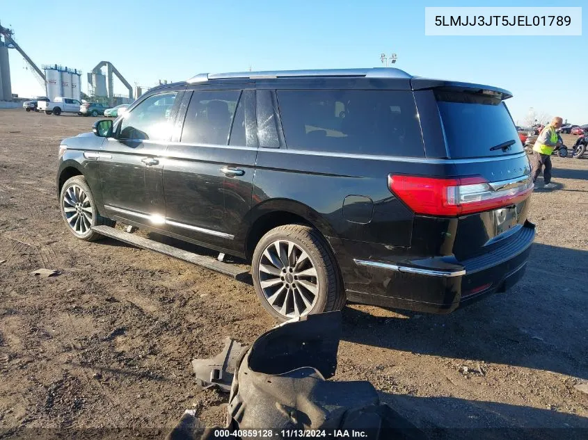 2018 Lincoln Navigator L Select VIN: 5LMJJ3JT5JEL01789 Lot: 40859128