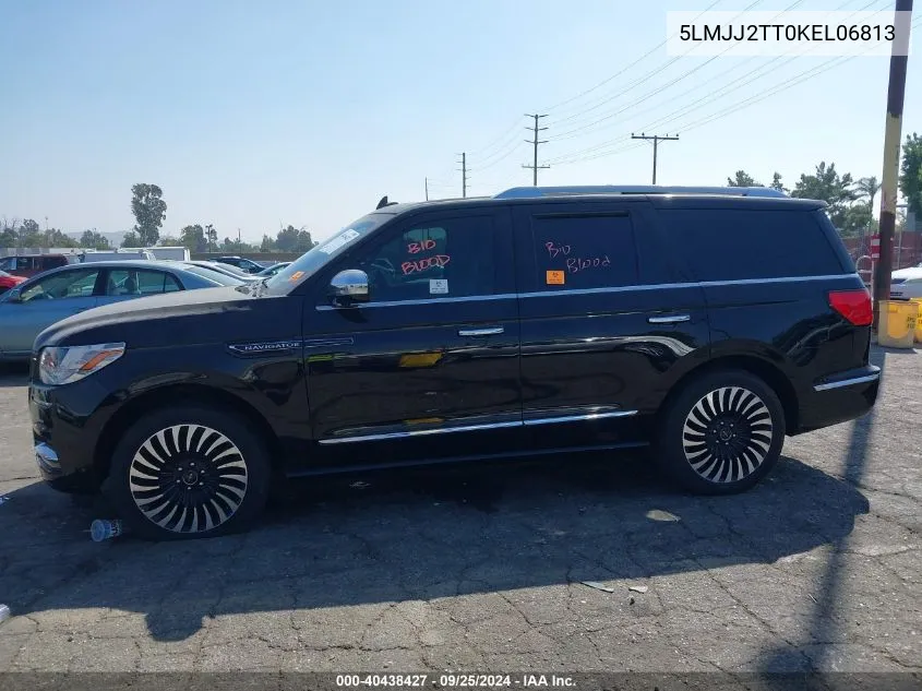 2019 Lincoln Navigator Black Label VIN: 5LMJJ2TT0KEL06813 Lot: 40438427