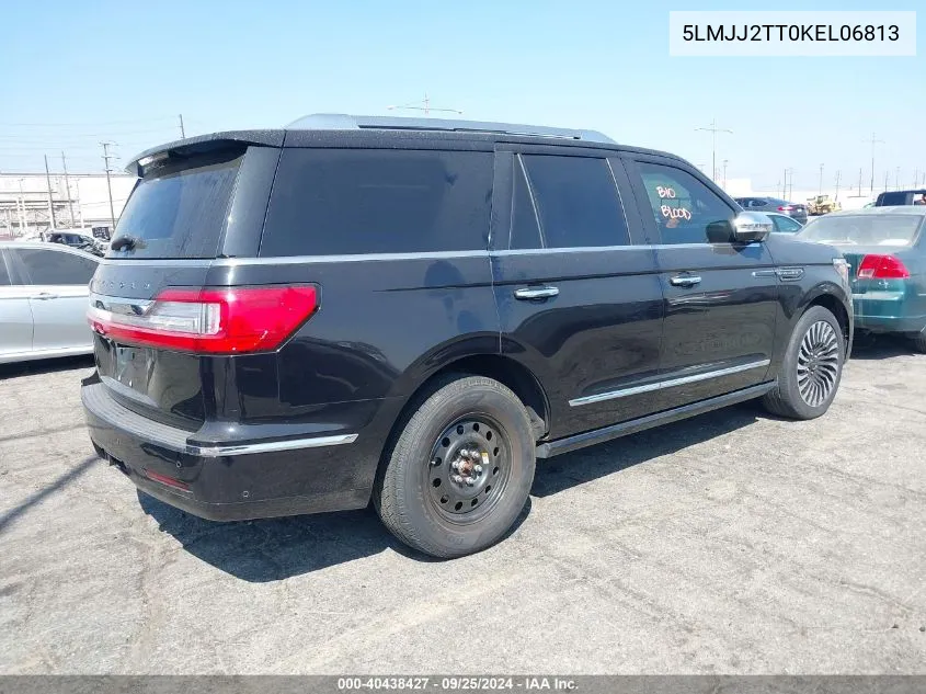 2019 Lincoln Navigator Black Label VIN: 5LMJJ2TT0KEL06813 Lot: 40438427