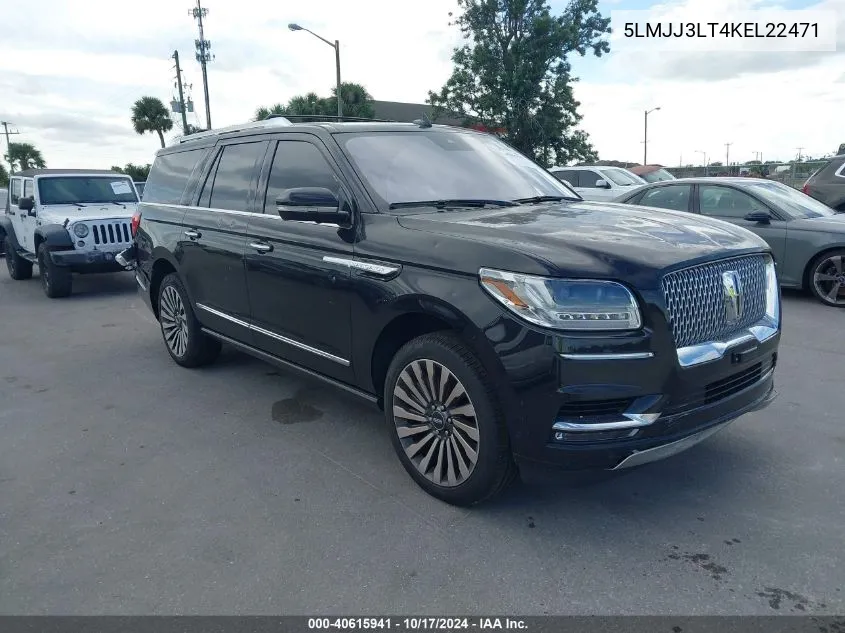 2019 Lincoln Navigator L Reserve VIN: 5LMJJ3LT4KEL22471 Lot: 40615941