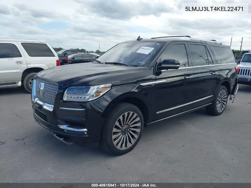 5LMJJ3LT4KEL22471 2019 Lincoln Navigator L Reserve