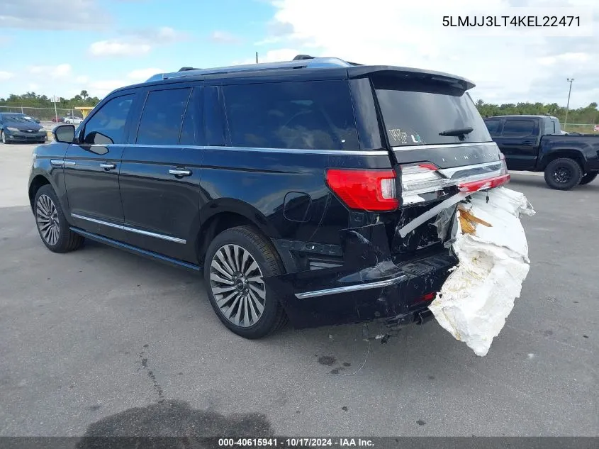 5LMJJ3LT4KEL22471 2019 Lincoln Navigator L Reserve