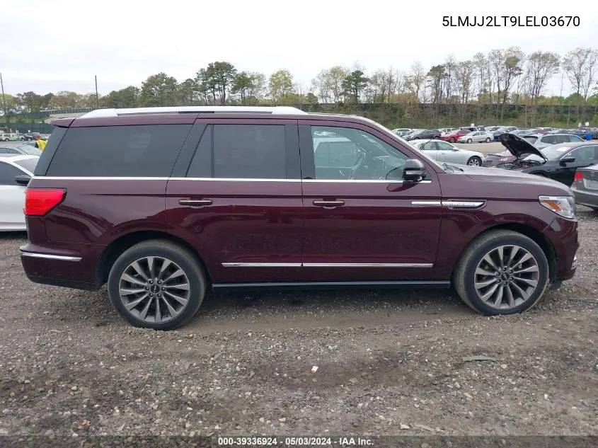 5LMJJ2LT9LEL03670 2020 Lincoln Navigator Reserve