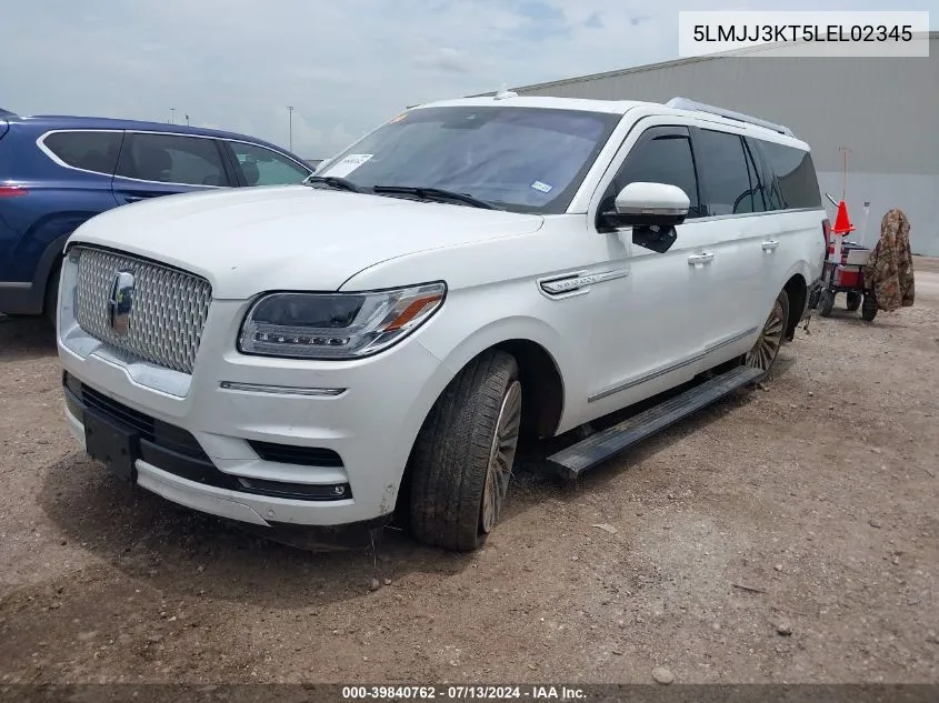 5LMJJ3KT5LEL02345 2020 Lincoln Navigator Reserve L