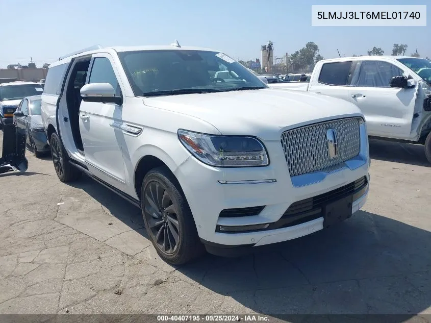 5LMJJ3LT6MEL01740 2021 Lincoln Navigator Reserve L