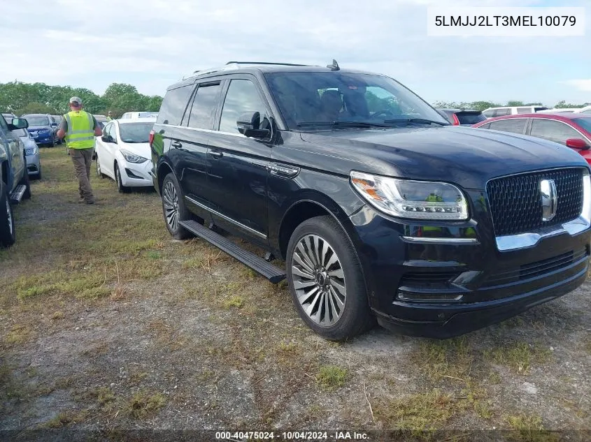 2021 Lincoln Navigator Reserve VIN: 5LMJJ2LT3MEL10079 Lot: 40475024