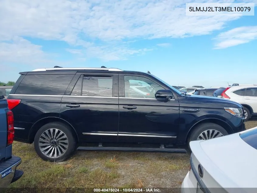 2021 Lincoln Navigator Reserve VIN: 5LMJJ2LT3MEL10079 Lot: 40475024