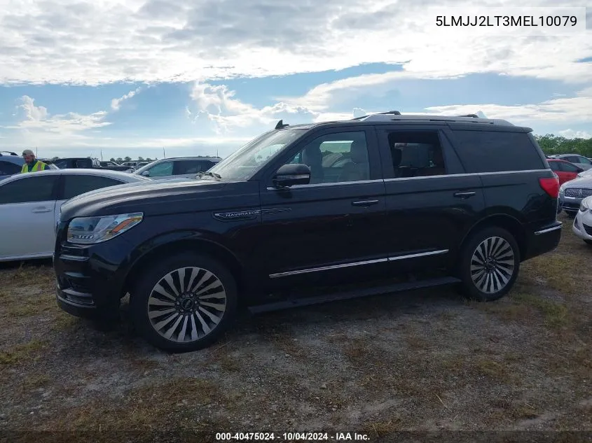 2021 Lincoln Navigator Reserve VIN: 5LMJJ2LT3MEL10079 Lot: 40475024