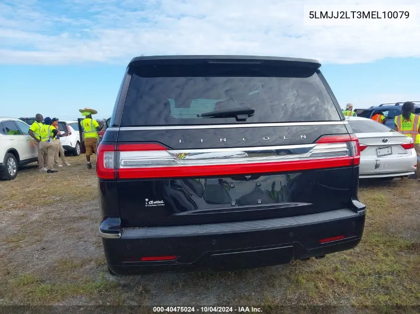 2021 Lincoln Navigator Reserve VIN: 5LMJJ2LT3MEL10079 Lot: 40475024