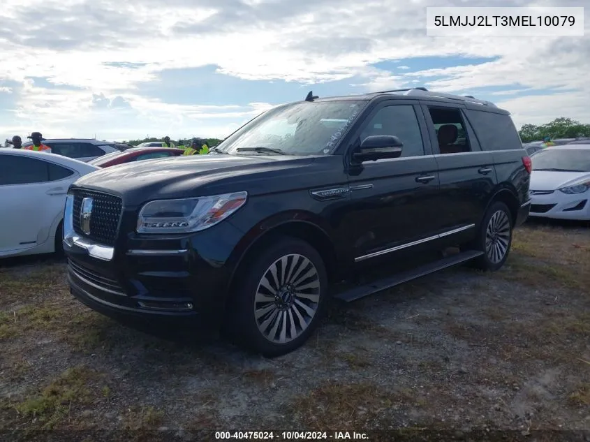 2021 Lincoln Navigator Reserve VIN: 5LMJJ2LT3MEL10079 Lot: 40475024