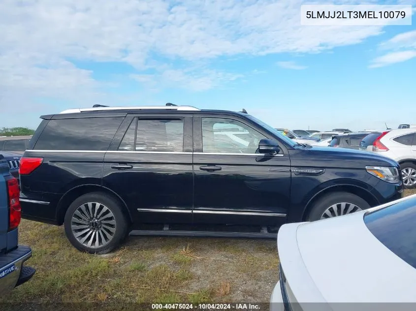 2021 Lincoln Navigator Reserve VIN: 5LMJJ2LT3MEL10079 Lot: 40475024