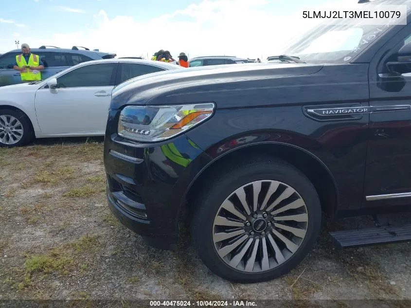 2021 Lincoln Navigator Reserve VIN: 5LMJJ2LT3MEL10079 Lot: 40475024