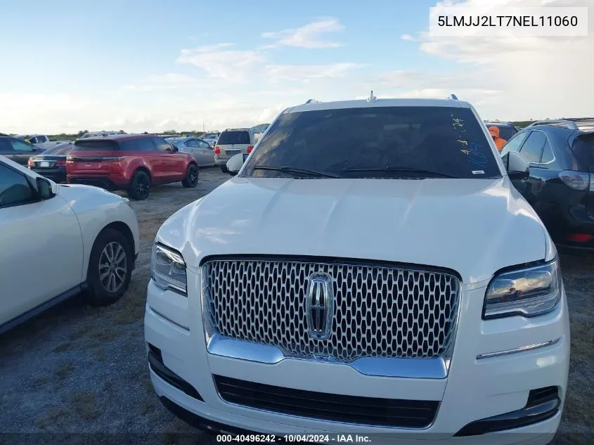 2022 Lincoln Navigator Reserve VIN: 5LMJJ2LT7NEL11060 Lot: 40496242