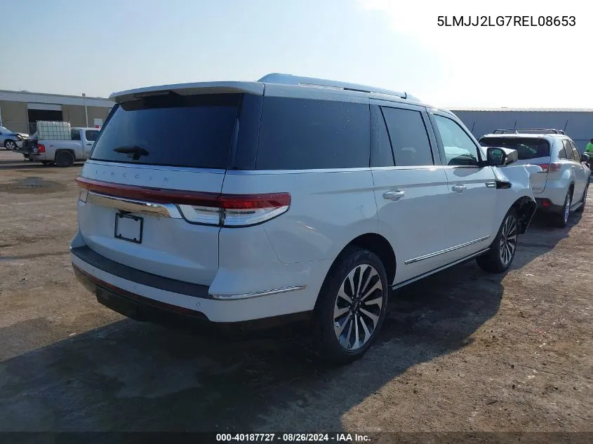 2024 Lincoln Navigator Reserve VIN: 5LMJJ2LG7REL08653 Lot: 40187727