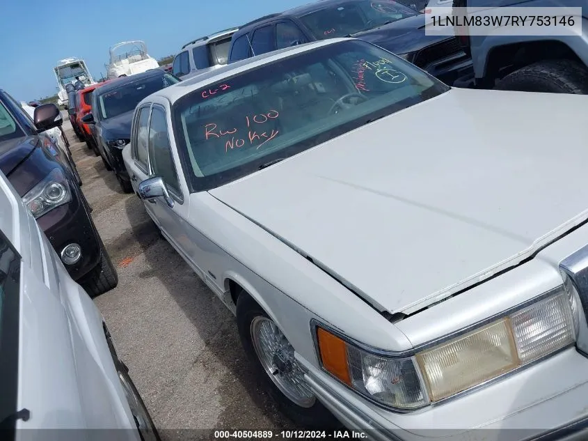 1994 Lincoln Town Car Cartier VIN: 1LNLM83W7RY753146 Lot: 40504889