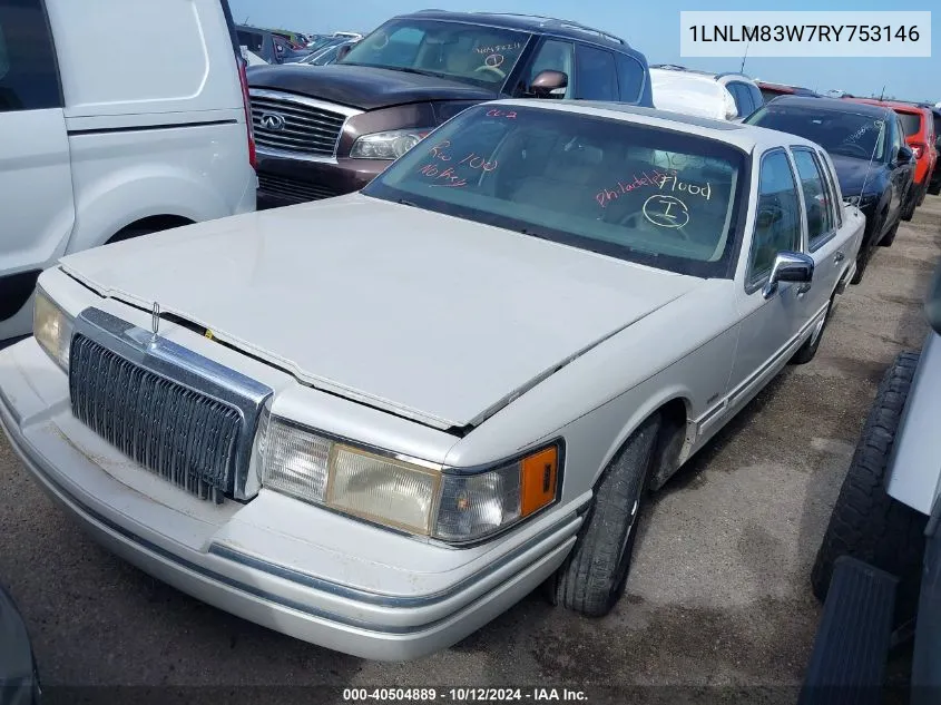 1994 Lincoln Town Car Cartier VIN: 1LNLM83W7RY753146 Lot: 40504889