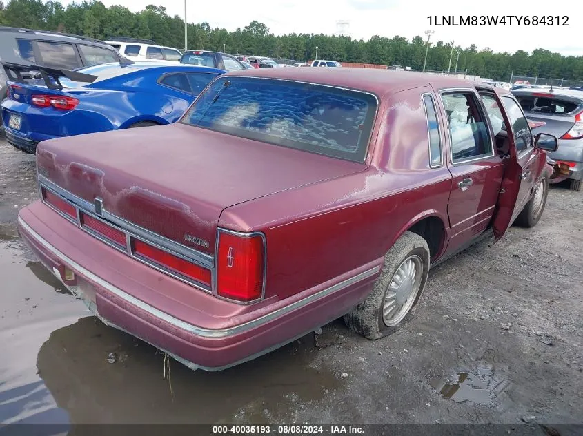 1996 Lincoln Town Car Cartier VIN: 1LNLM83W4TY684312 Lot: 40035193