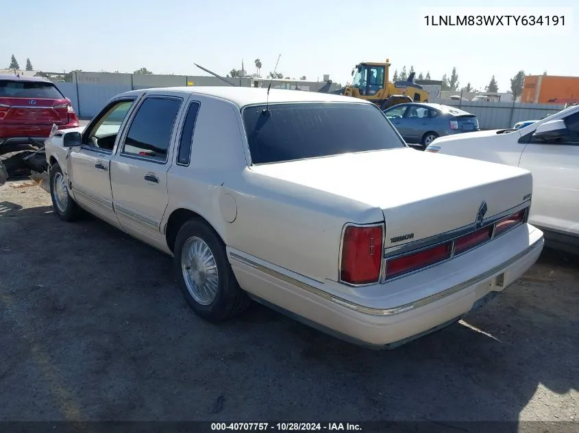 1996 Lincoln Town Car Cartier VIN: 1LNLM83WXTY634191 Lot: 40707757