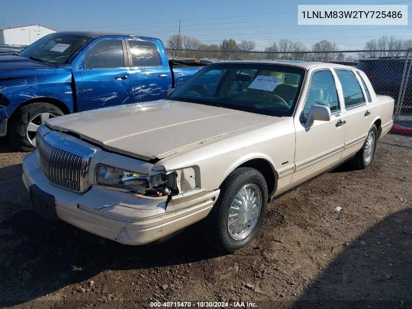 1LNLM83W2TY725486 1996 Lincoln Town Car Cartier