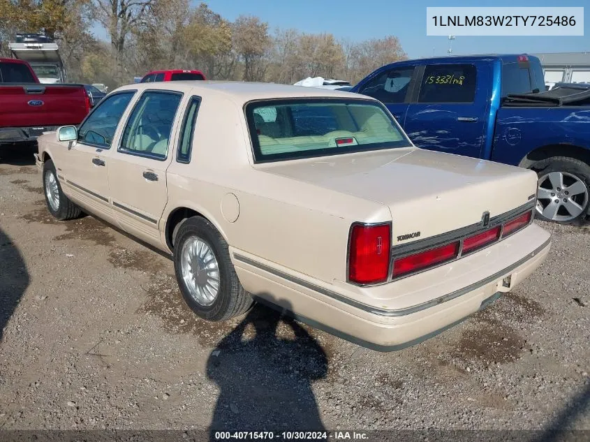 1LNLM83W2TY725486 1996 Lincoln Town Car Cartier