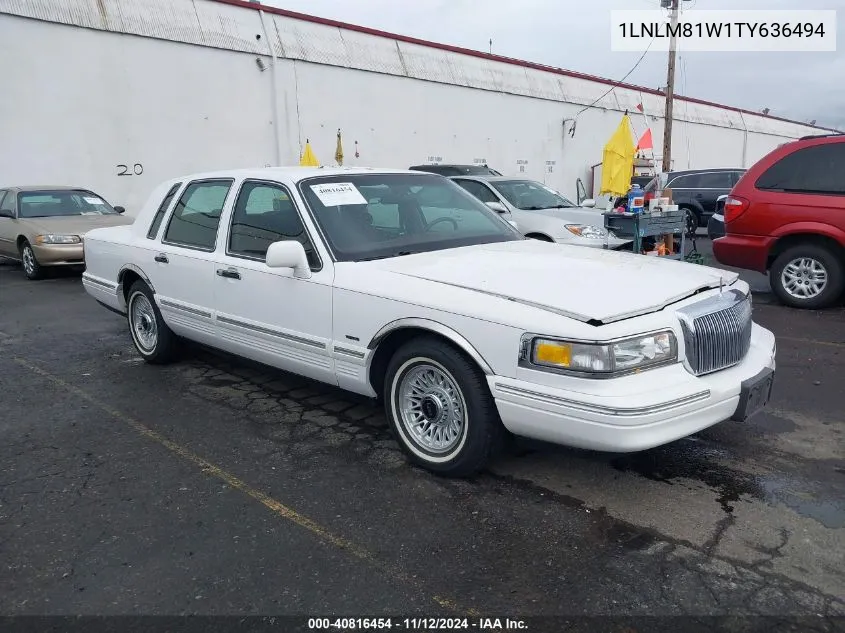 1996 Lincoln Town Car Executive VIN: 1LNLM81W1TY636494 Lot: 40816454